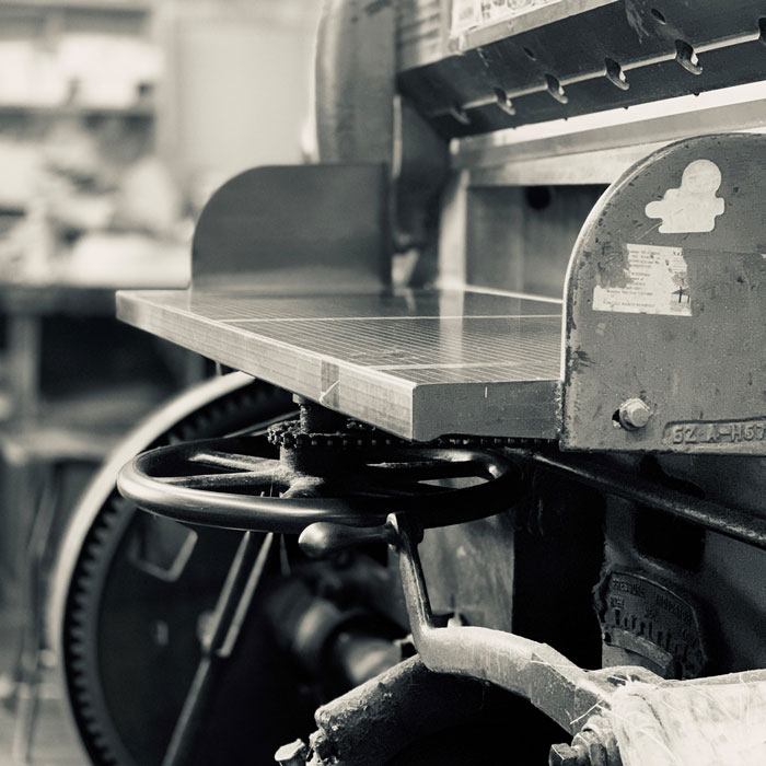 vintage paper cutter