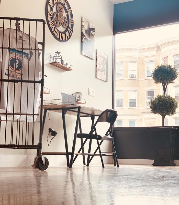 Brooklyn Printers workspace